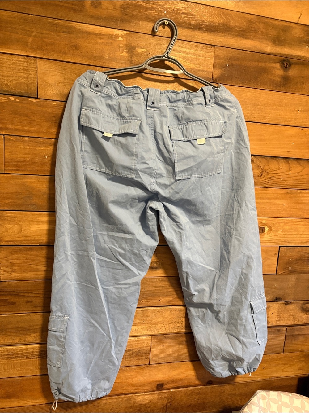 Drawstring Cargo Capris - Picture 3 of 5